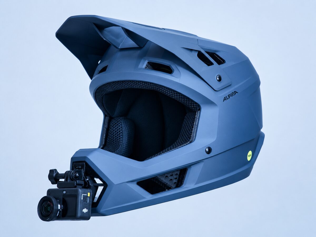 Alpina Pikes — GoPro montiert