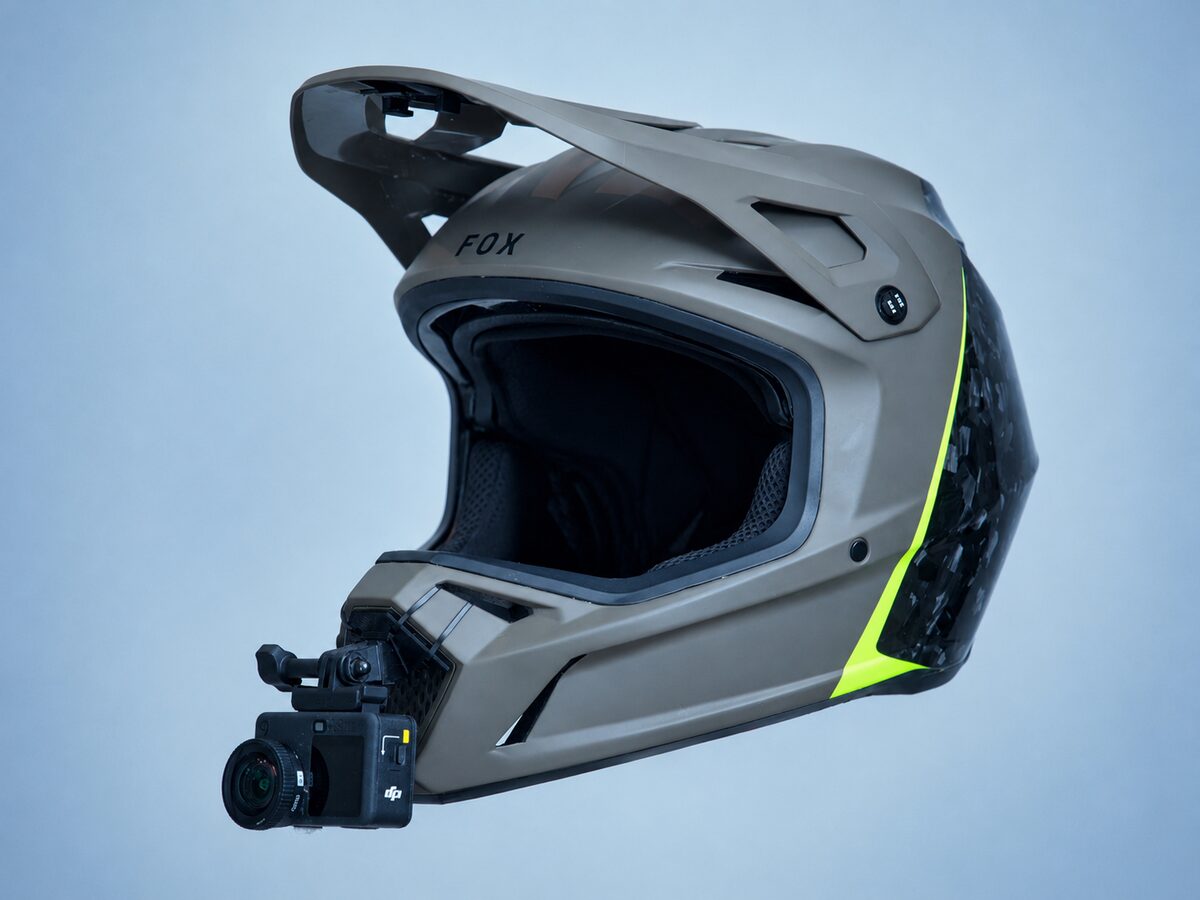 Fox Racing Rampage — GoPro montiert