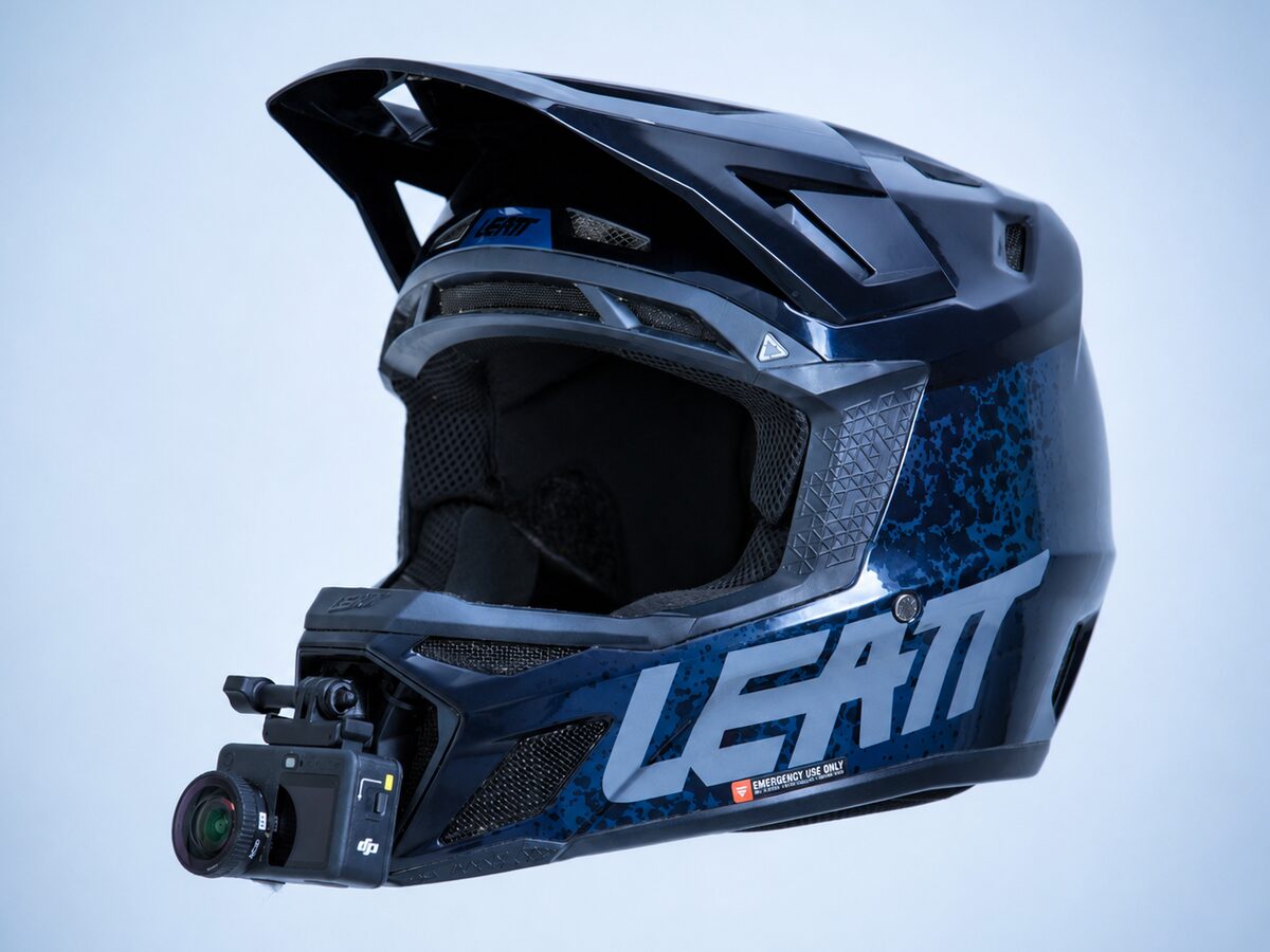 Leatt Gravity 1.0 — GoPro mounted